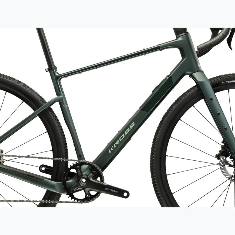 Bicicletă gravel KROSS Esker ADV 1.0 green/matte 12