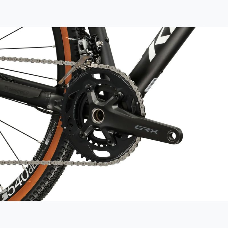 Bicicletă gravel KROSS Esker 6.0 black/white/matte/gloss 10