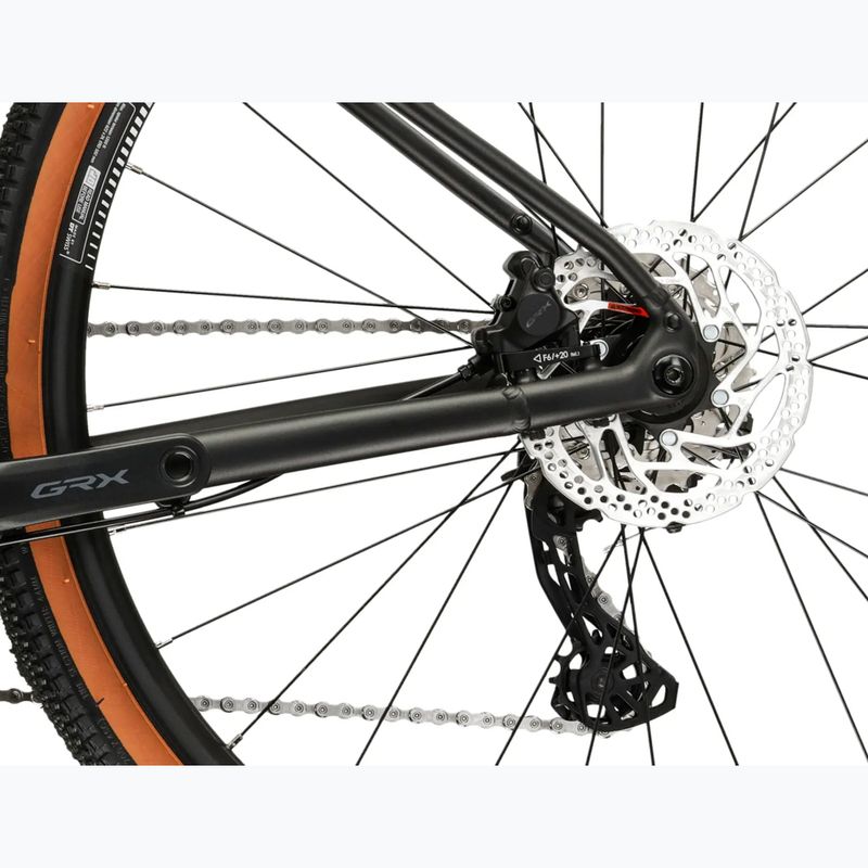 Bicicletă gravel KROSS Esker 6.0 black/white/matte/gloss 11