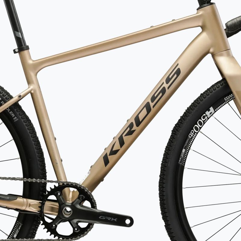 Bicicletă gravel KROSS Esker 5.0 titanium/black/gloss 12