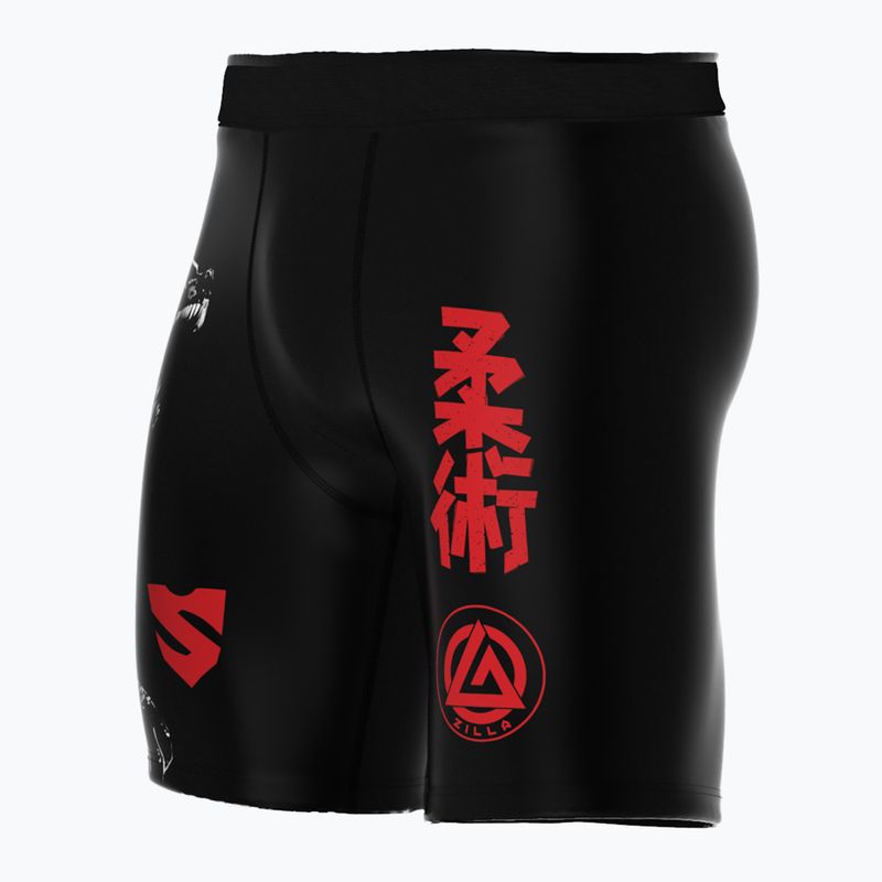 Pantaloni scurți de antrenament pentru bărbați SMMASH Vale Tudo Pro Zilla negru VT2-002 3