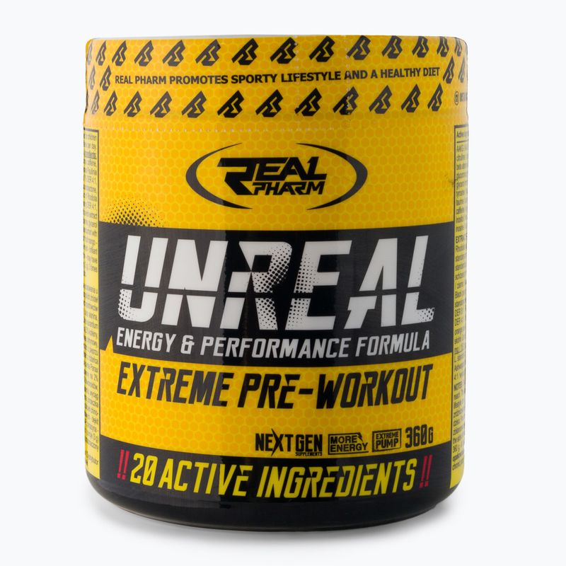 Real Pharm Unreal Pre-antrenament 360g Blackcurrant Lemon 700957