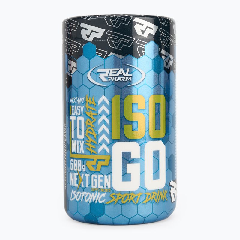 Băutură izotonică Real Pharm ISO GO 600 g mango-maracuja