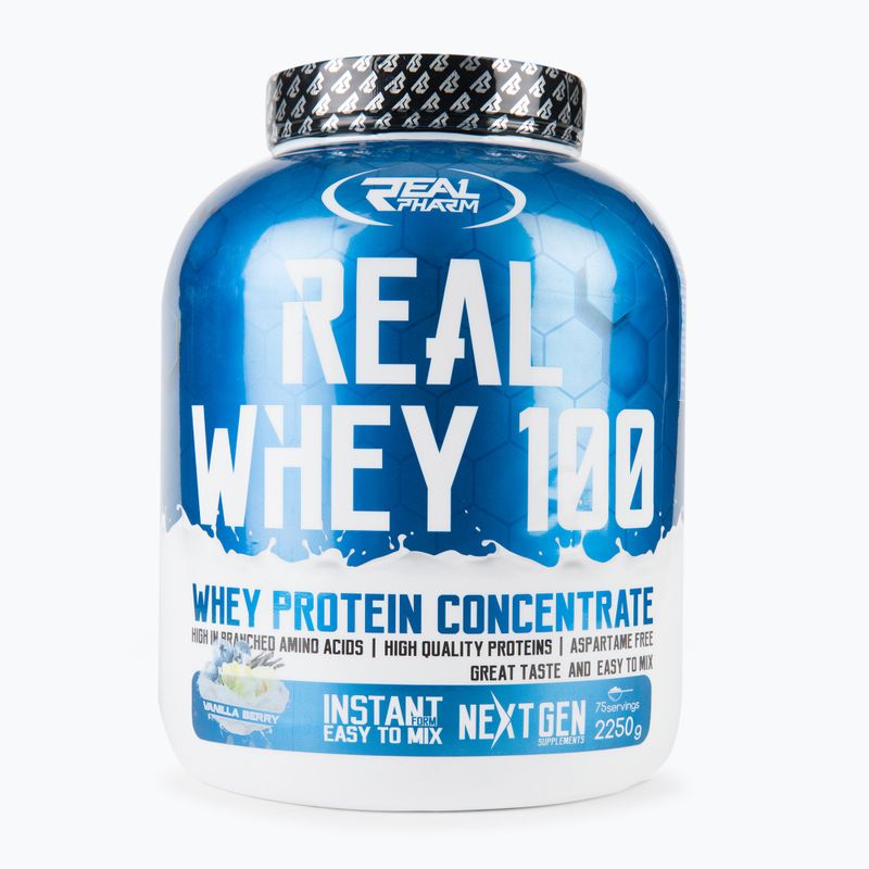 Bogat în proteine Real Pharm Real Real 2250g vanilie-cranberry 701701