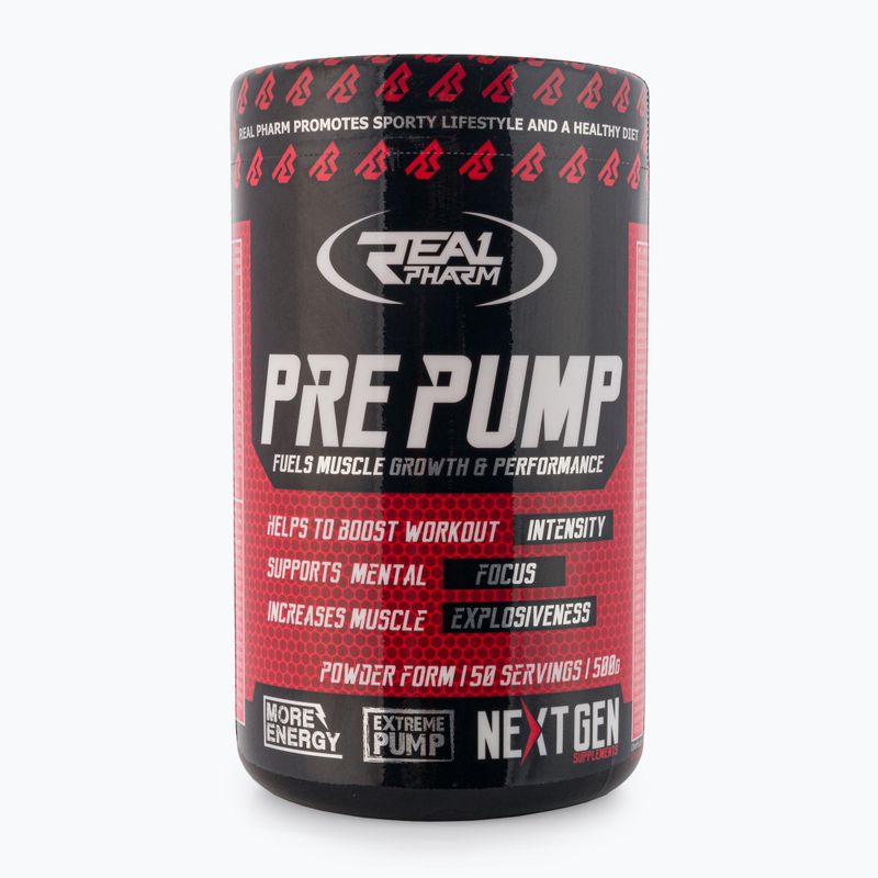 Real Pharm Pre Pump pre-antrenament 500g kiwi grape 702364