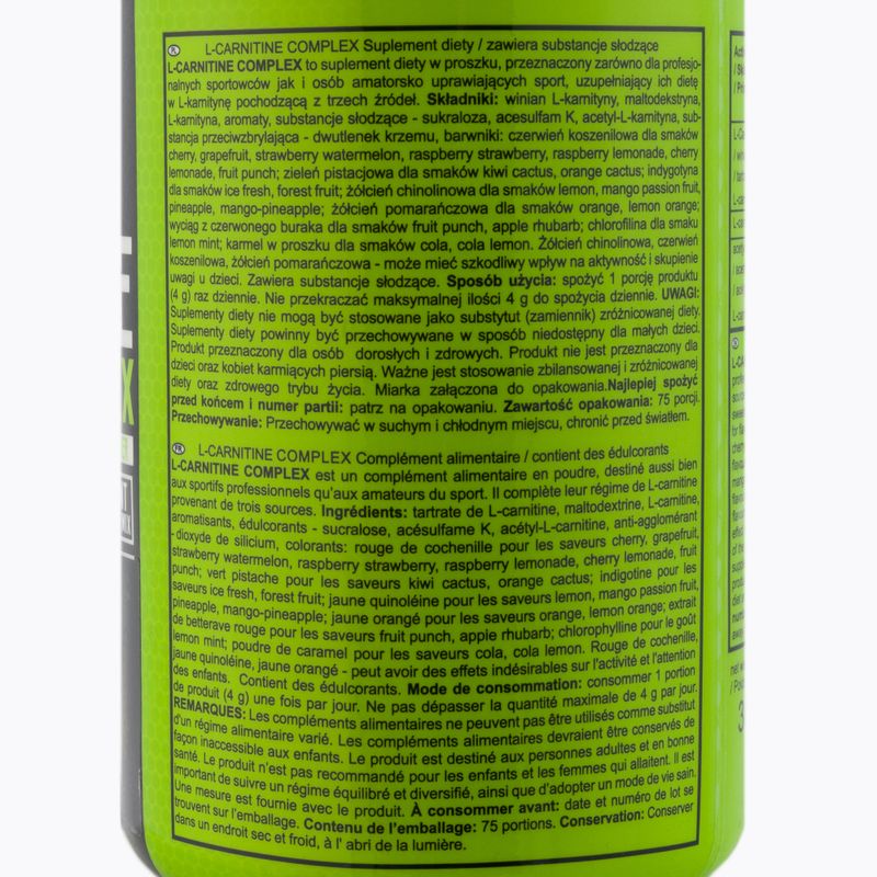 L-Carnitine Complex Real Pharm arzător de grăsimi 300g lămâie portocalie 703743 3