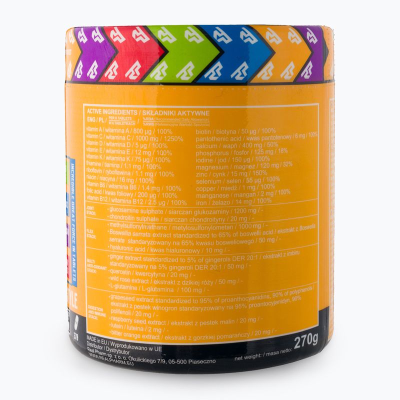 Multi Craze Real Pharm Real Pharm vitamine și minerale 270 comprimate 705020 3
