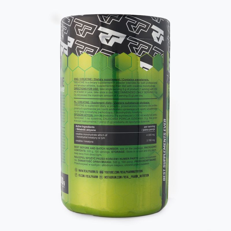 Creatine Real Pharm creatină 500g lămâie 705488 2