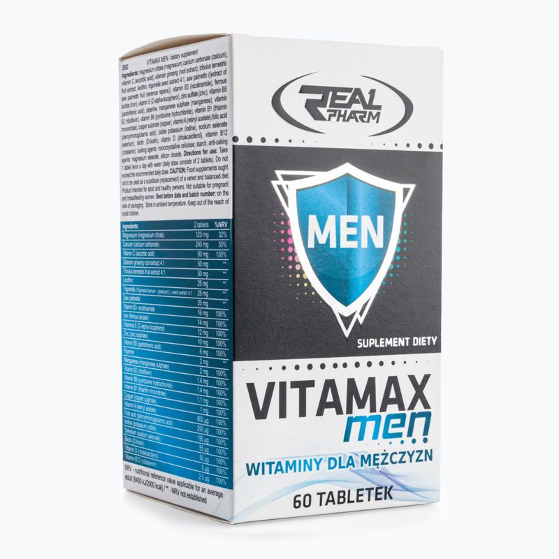 Supliment Real Pharm Vitamax Men 60 tablete