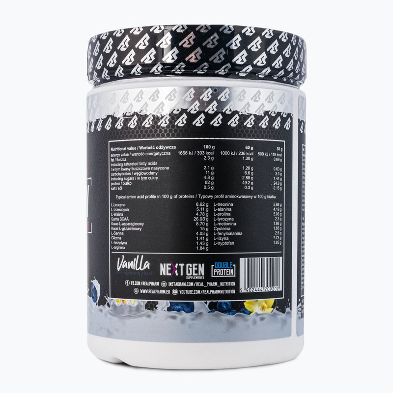 Real Pharm Fusion 600g proteine vanilie-mure 709202 2