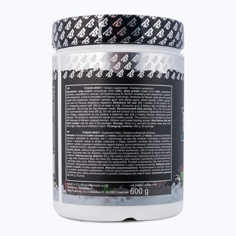 Real Pharm Fusion 600g ciocolată cu mentă 709356 3