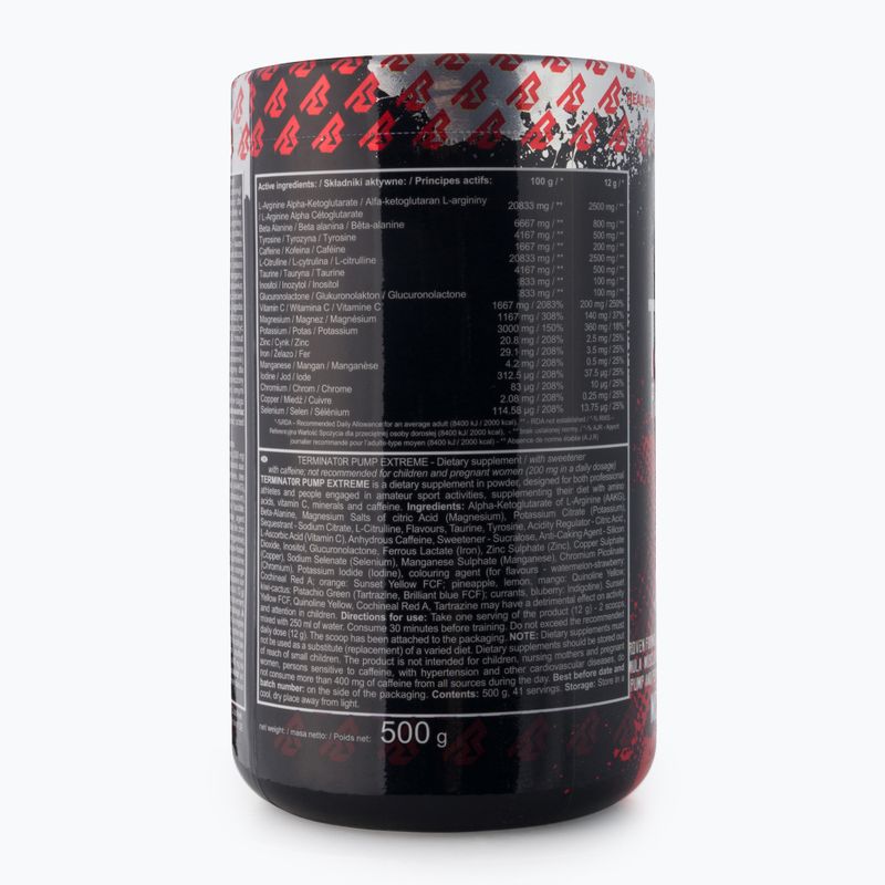 Real Pharm Terminator Terminator pre-antrenament 500g struguri 715029 2