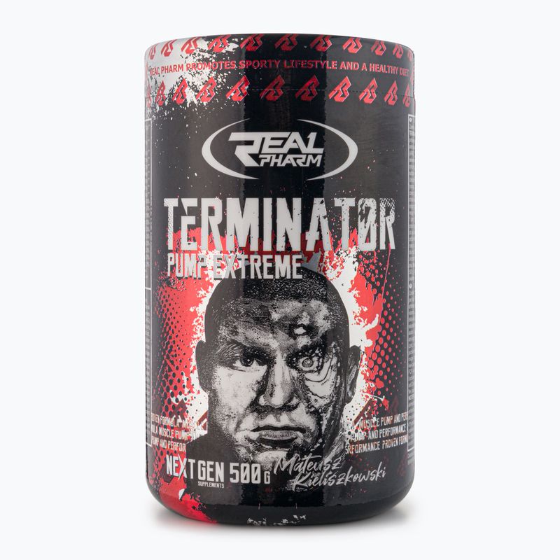 Real Pharm Terminator Terminator pre-antrenament 500g coacăze negre 715043