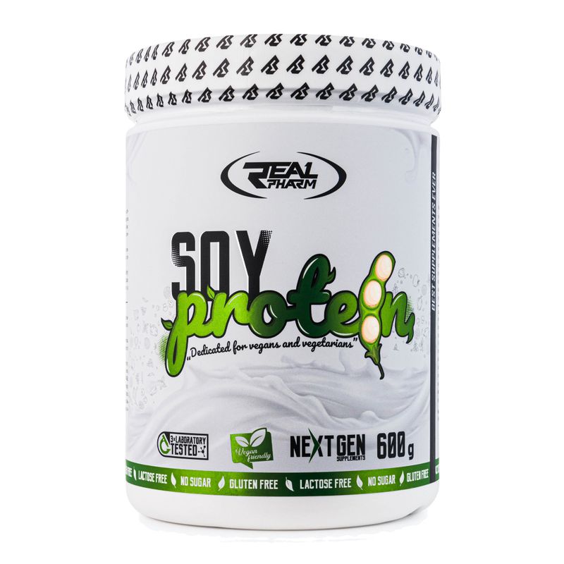 Whey Real Pharm Soy Protein 600g banana 715326