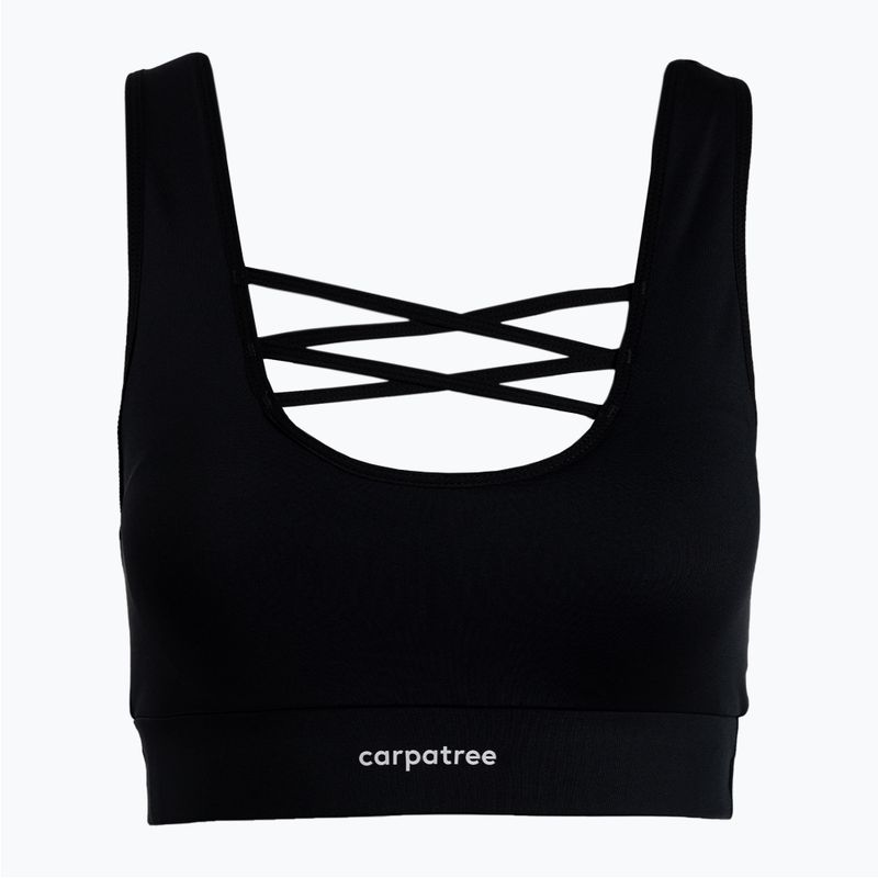 Sutien de fitness Carpatree Cross String Sports negru C-CSSB