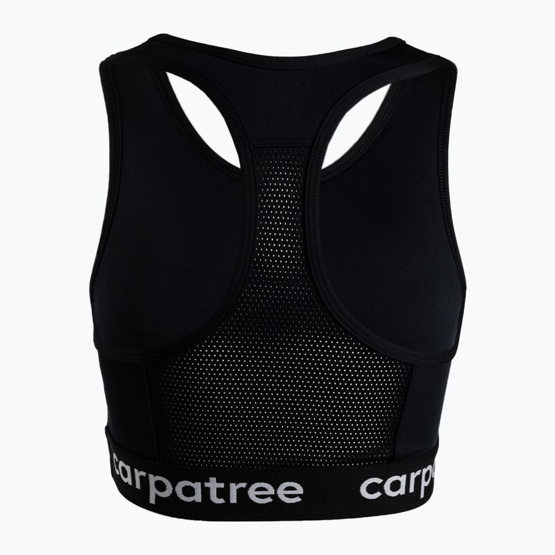 Sutien de fitness Carpatree X-mesh negru C-XMB-BL-120 2