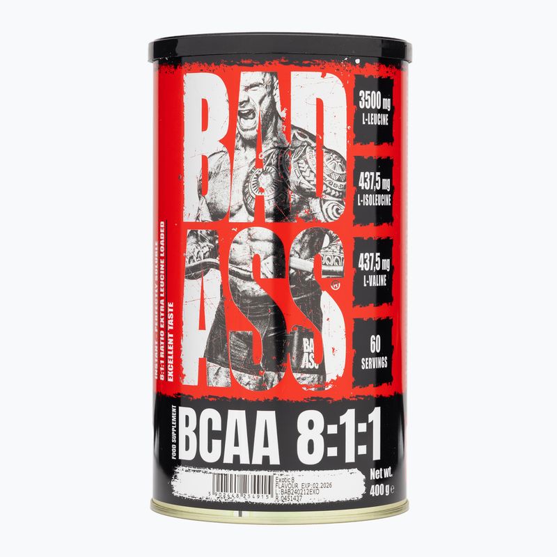 Aminoacizi Fitness Authority Bad Ass Bcaa 8 400 g exotic