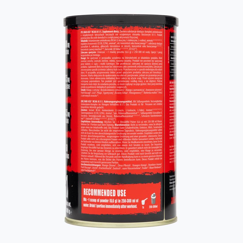 Aminoacizi Fitness Authority Bad Ass Bcaa 8 400 g exotic 3