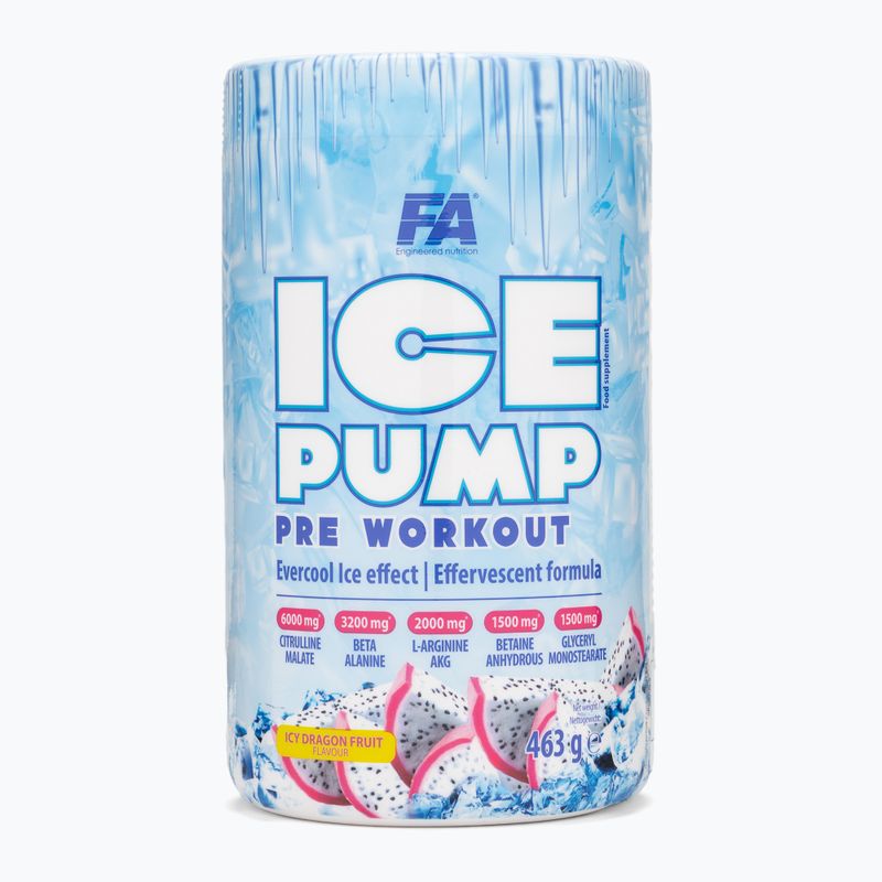 Preantrenament Fitness Authority Fa Ice Pump Pre Workout 463 g icy dragon fruit