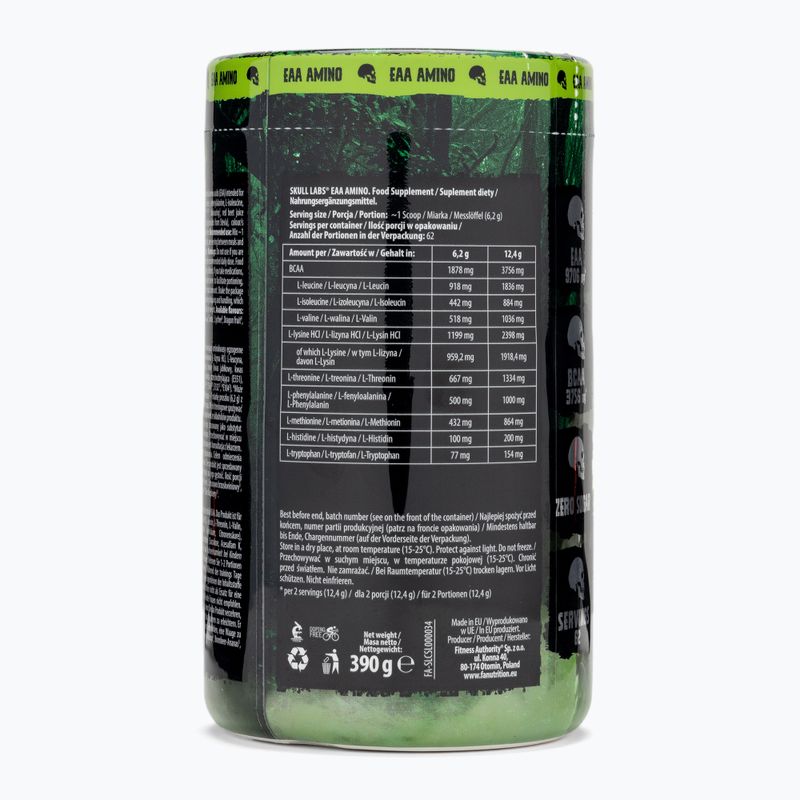 Aminoacizi Fitness Authority Skull Labs EAA Amino 390 g citrus/peach 2