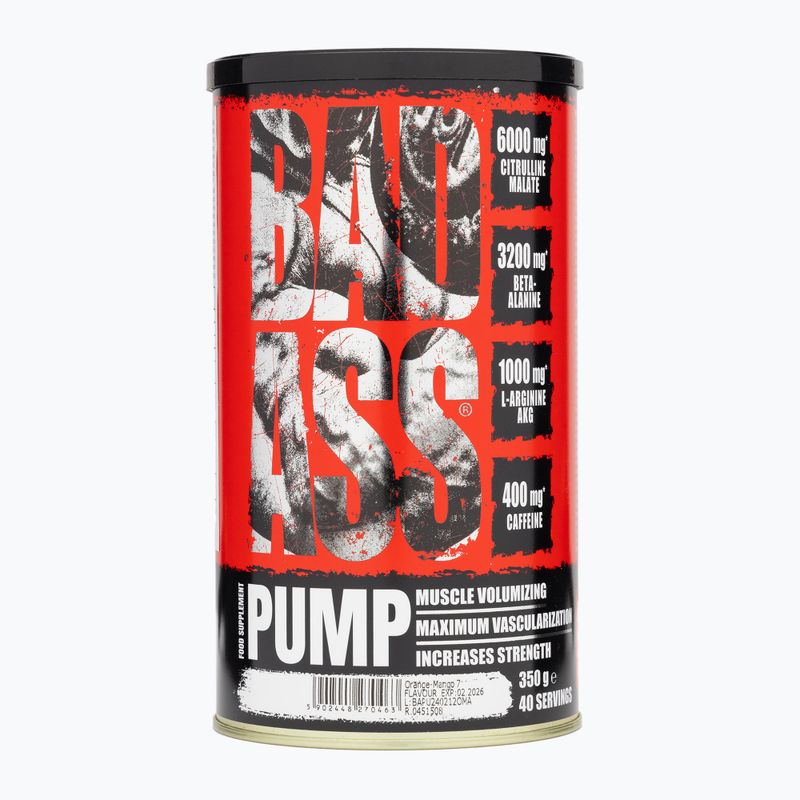 Preantrenament Fitness Authority Bad Ass Pump 350 g orange/mango