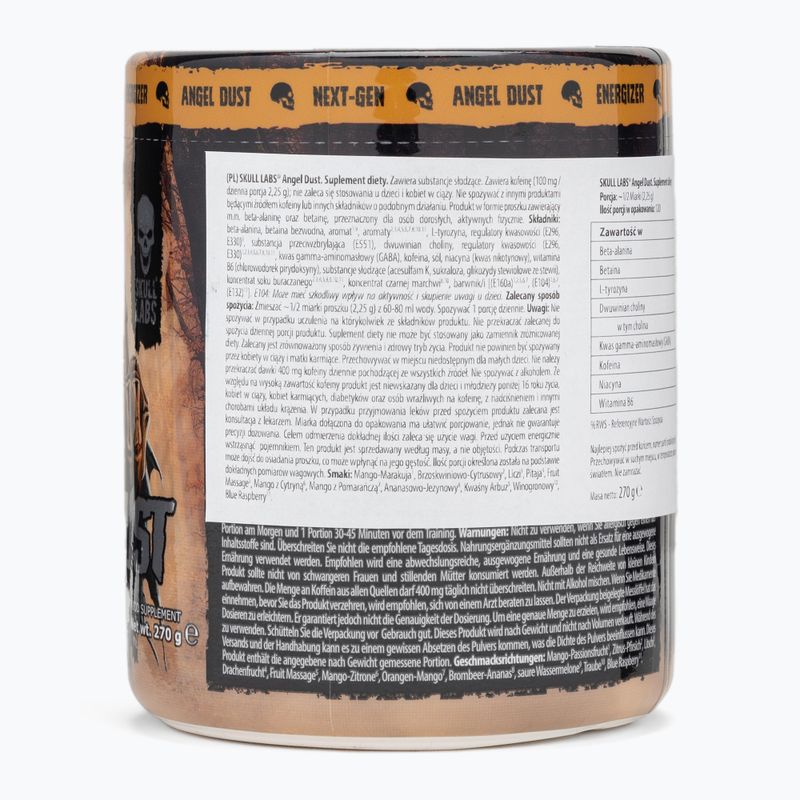 Preantrenament Fitness Authority Skull Labs Ange Dust 270 g mango/lemon 3