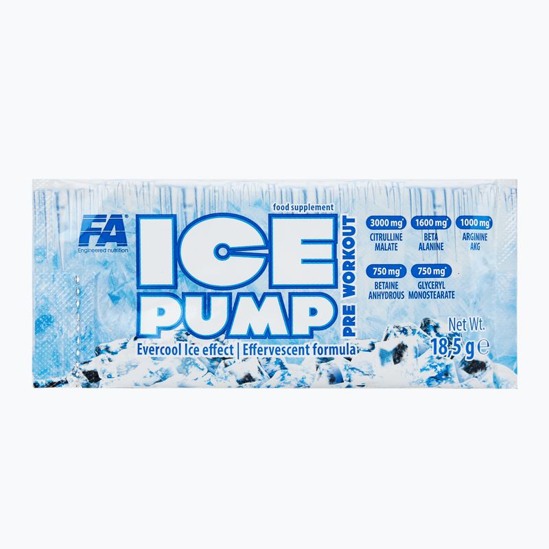 Pre-antrenament Fitness Authority Fa Ice Pump Pre Workout 18,5 g icy mango/passion fruit