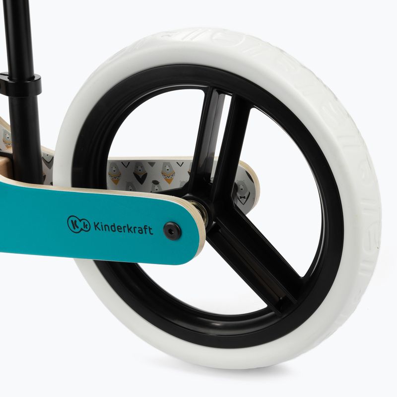 Bicicletă fără pedale pentru copii Kinderkraft Uniq, albastru, KKRUNIQTRQ0000 5