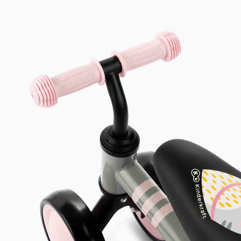 Bicicletă fără pedale pentru copii Kinderkraft Cutie, roz, KKRCUTIPNK0000