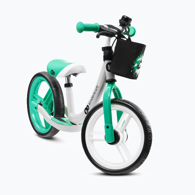 Kinderkraft cross-country bicicletă Space light green 2