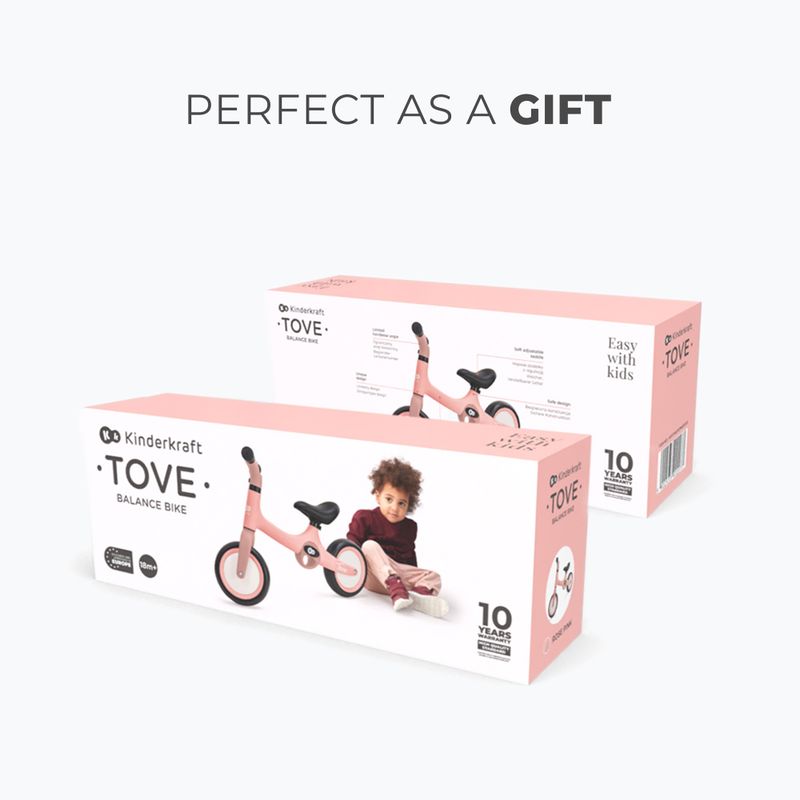 Bicicletă de echilibru Kinderkraft Tove rose pink 10