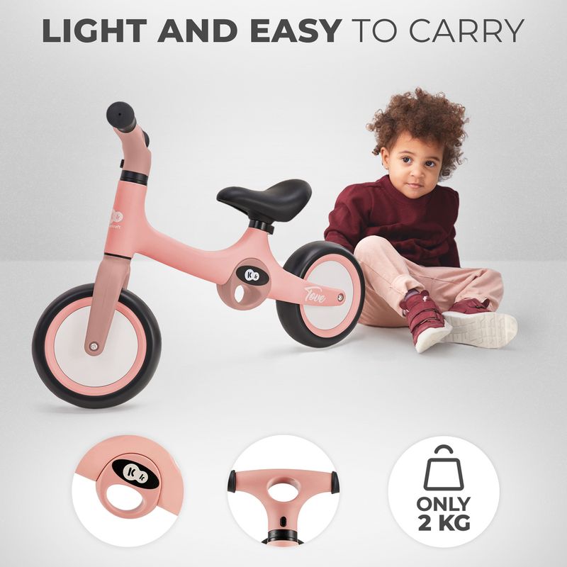 Bicicletă de echilibru Kinderkraft Tove rose pink 12