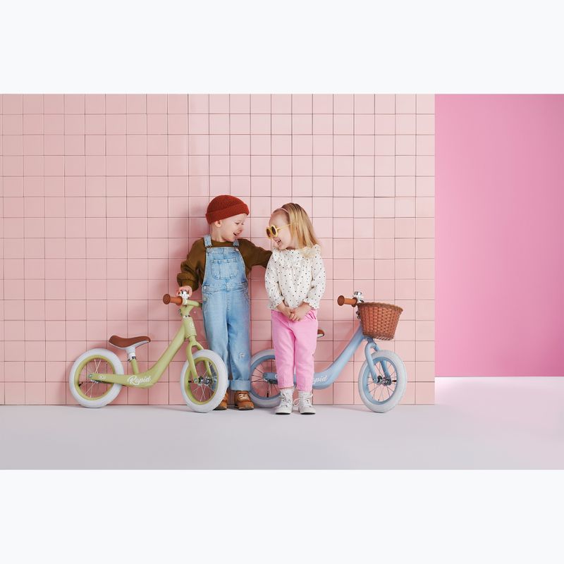 Bicicletă de echilibru Kinderkraft Rapid 2 blue breeze 18