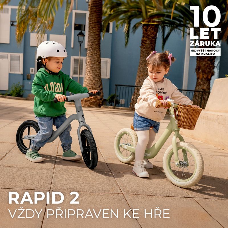 Bicicletă de echilibru Kinderkraft Rapid 2 blue breeze 23
