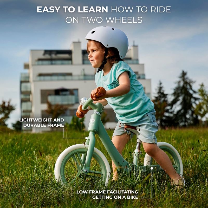 Bicicletă de echilibru Kinderkraft Fly Plus baby blue 14