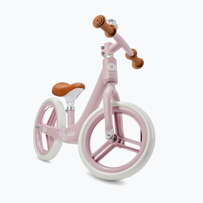 Bicicletă de echilibru Kinderkraft Fly Plus powder pink 4