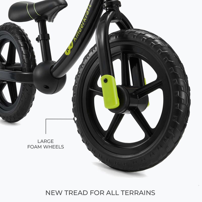 Bicicletă de echilibru Kinderkraft 2Way Next black 5