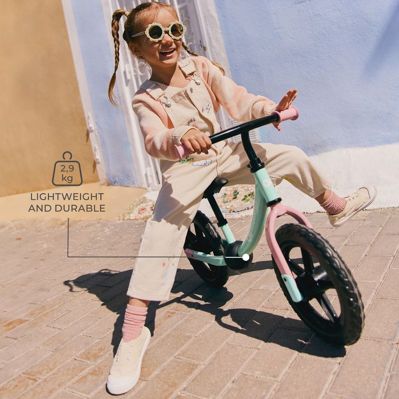 Bicicletă de echilibru Kinderkraft 2Way Next candy mint 8