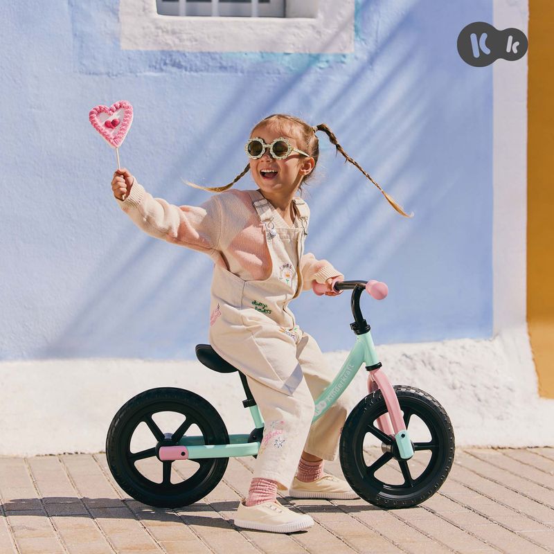 Bicicletă de echilibru Kinderkraft 2Way Next candy mint 10