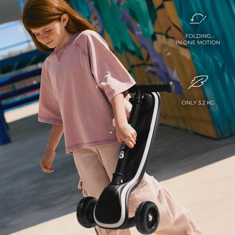 Trotinetă cu trei roți pentru copii Kinderkraft Raket black 12