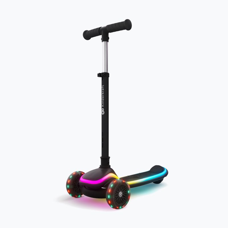 Trotinetă cu trei roți pentru copii Kinderkraft Raket Up black 4