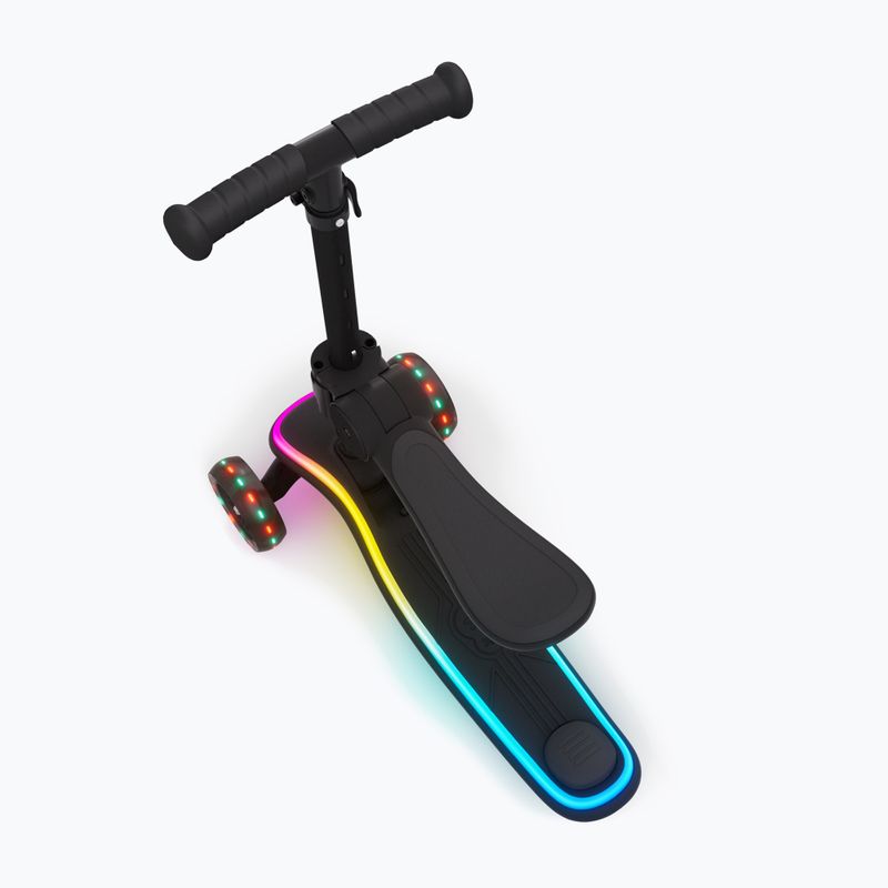 Trotinetă cu trei roți pentru copii Kinderkraft Raket Up black 8
