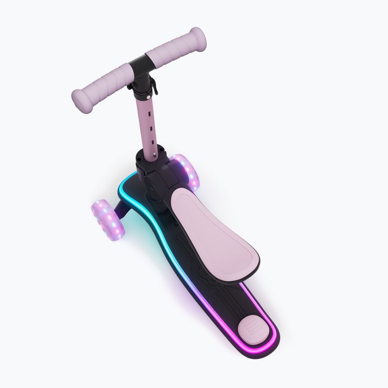 Trotinetă cu trei roți pentru copii Kinderkraft Raket Up pink 5