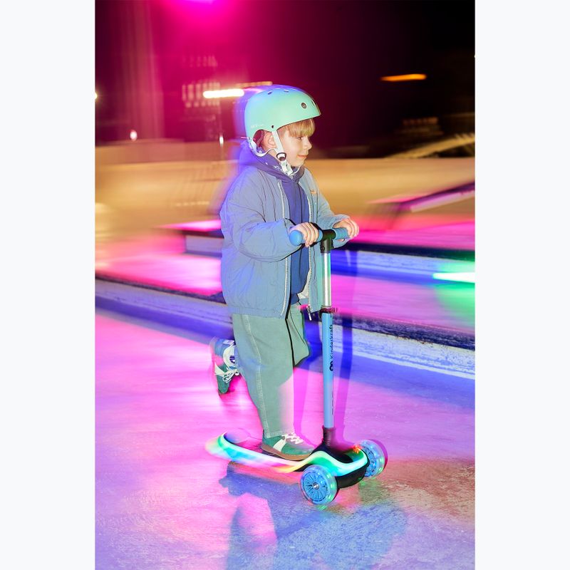 Trotinetă cu trei roți pentru copii Kinderkraft Raket Up blue 15