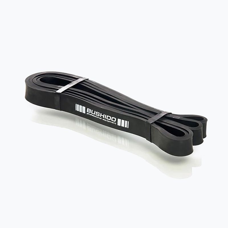 Bushido Power Band exercițiu de cauciuc negru 22 3