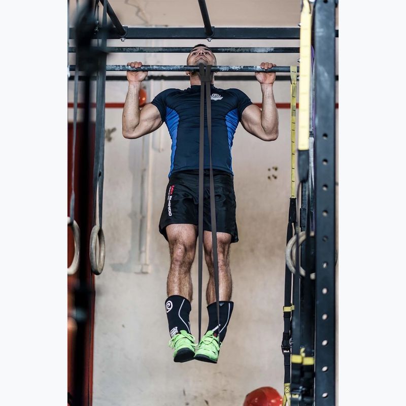 Bushido Power Band exercițiu de cauciuc negru 22 6