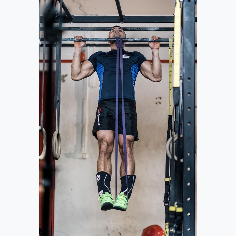 Bushido Power Band de exerciții de cauciuc violet 32 6