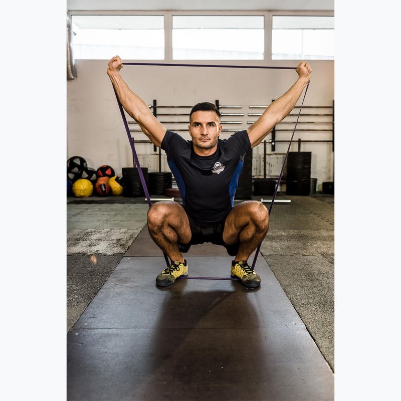 Bushido Power Band de exerciții de cauciuc violet 32 9