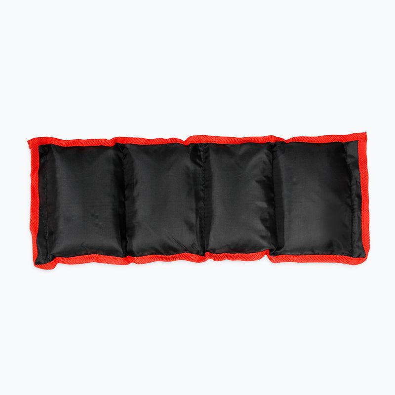 Bushido gleznă și încheietura mâinii set de greutăți 2x3kg negru OB3 4
