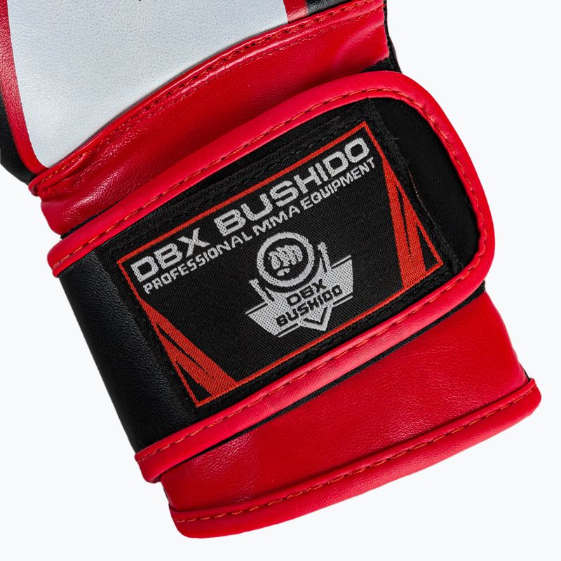 Bushido ARB-407v2 mănuși de box pentru copii negru și roșu 5